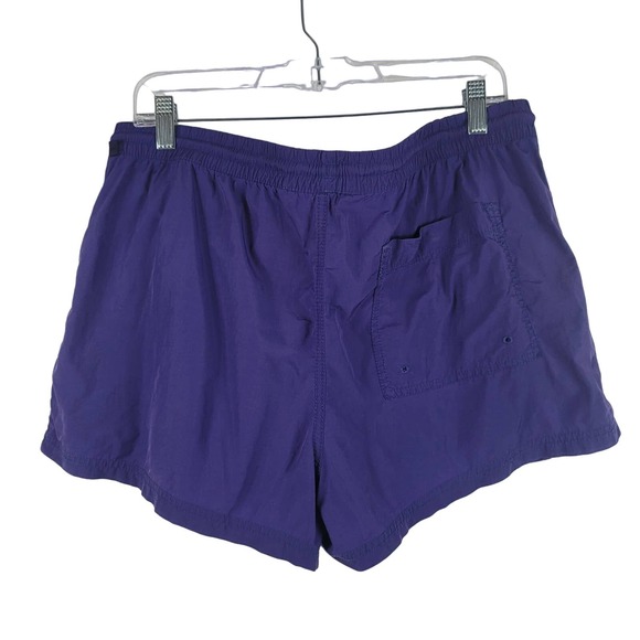 Athleta Expedition Athletic Short Purple Black Stripe 14 - Picture 3 of 5